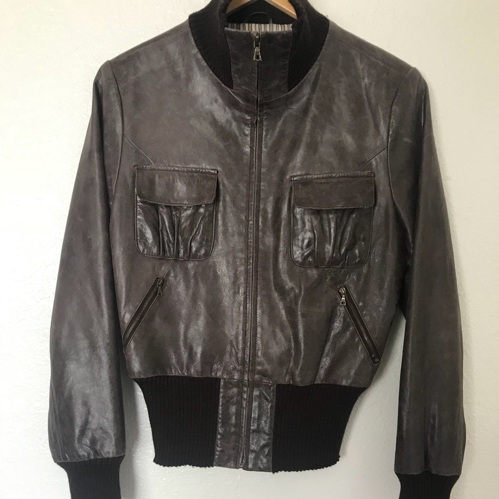 John Carlisle leather jacket